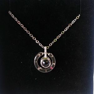 100 I Love You Words Necklace